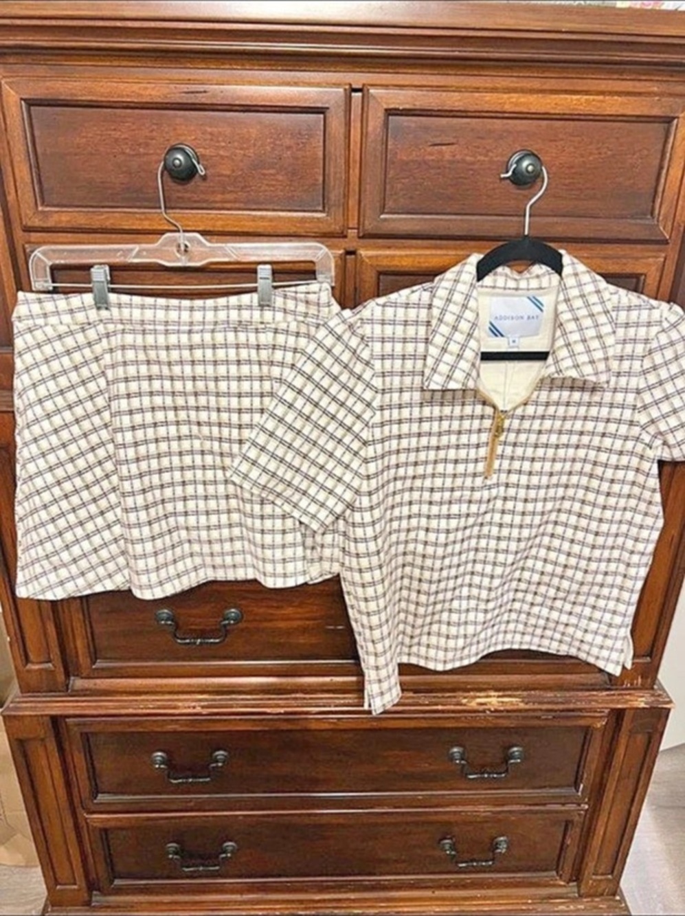 Addison Bay NWT size medium skort set